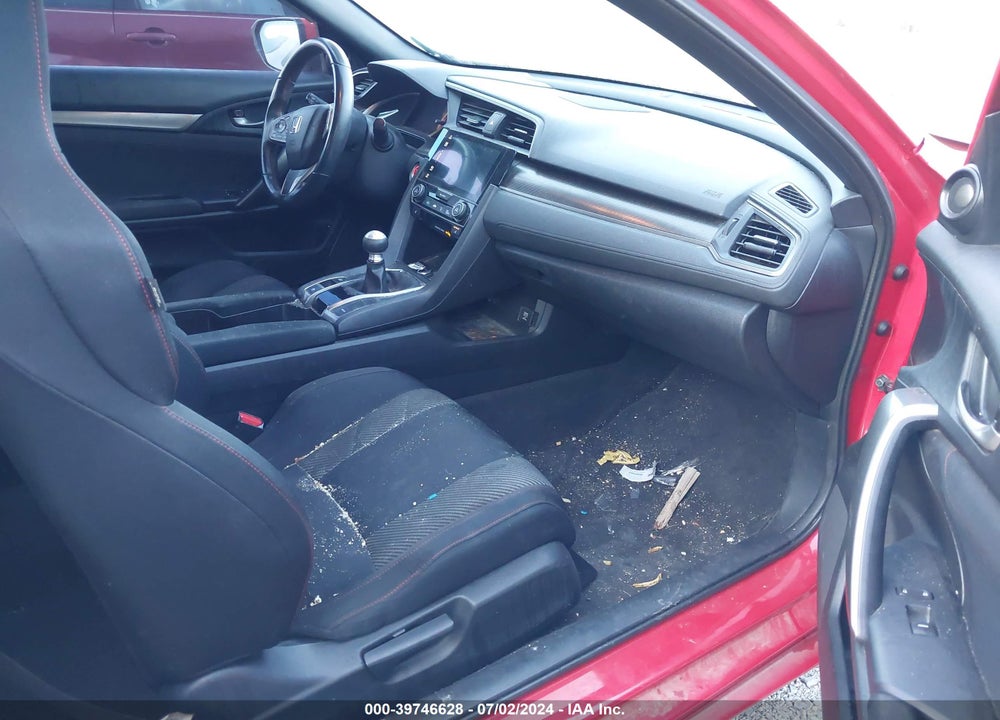 2018 HONDA CIVIC SI VIN: 2HGFC3A51JH757808