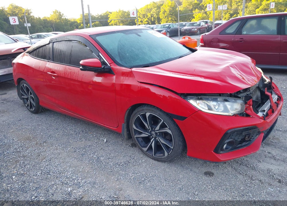 2018 HONDA CIVIC SI VIN: 2HGFC3A51JH757808
