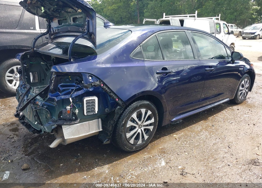 2021 TOYOTA COROLLA HYBRID LE VIN: JTDEAMDE4MJ016847