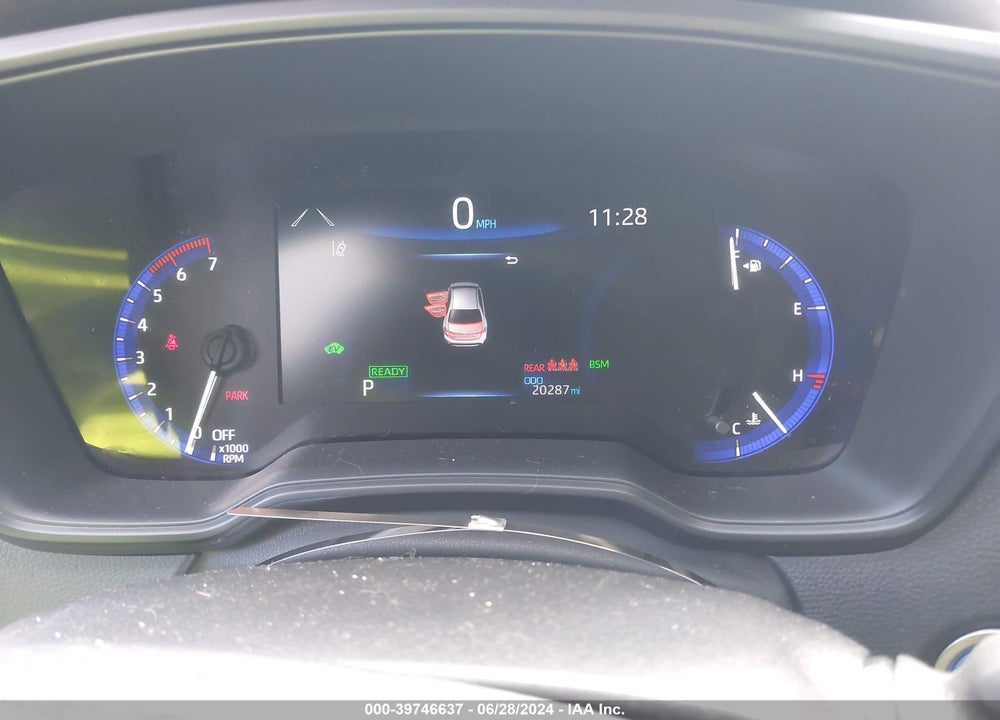 2021 TOYOTA COROLLA HYBRID LE VIN: JTDEAMDE4MJ016847