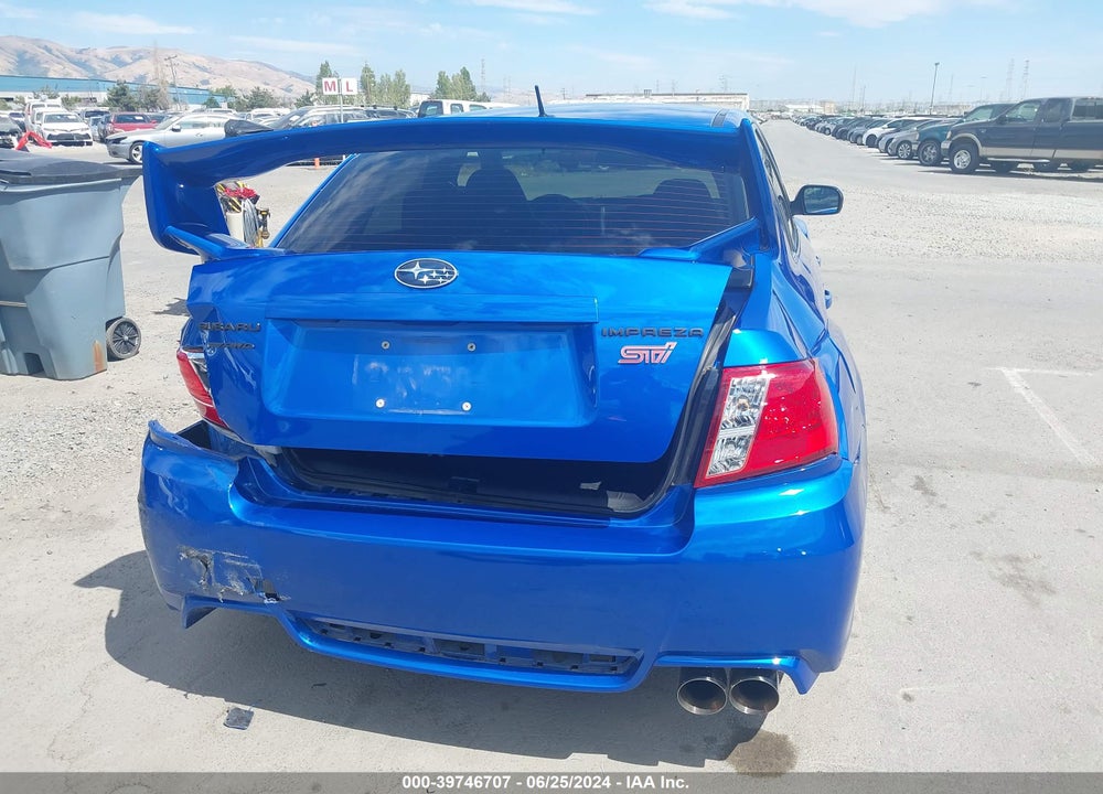 2013 SUBARU IMPREZA WRX STI LIMITED VIN: JF1GV8J64DL030047