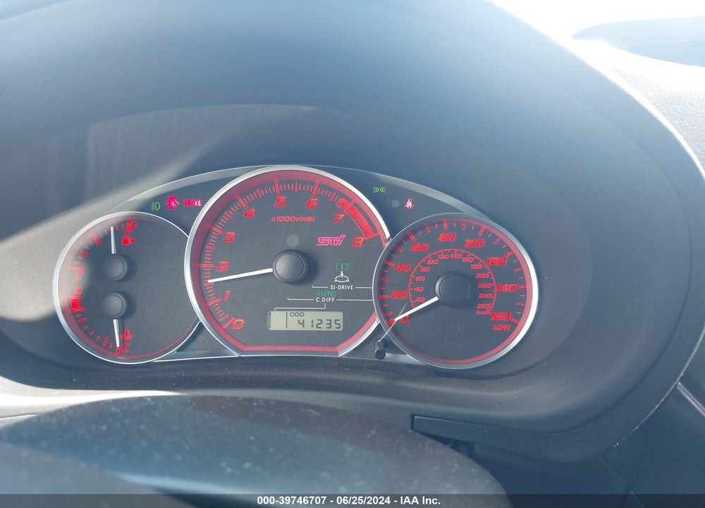 2013 SUBARU IMPREZA WRX STI LIMITED VIN: JF1GV8J64DL030047