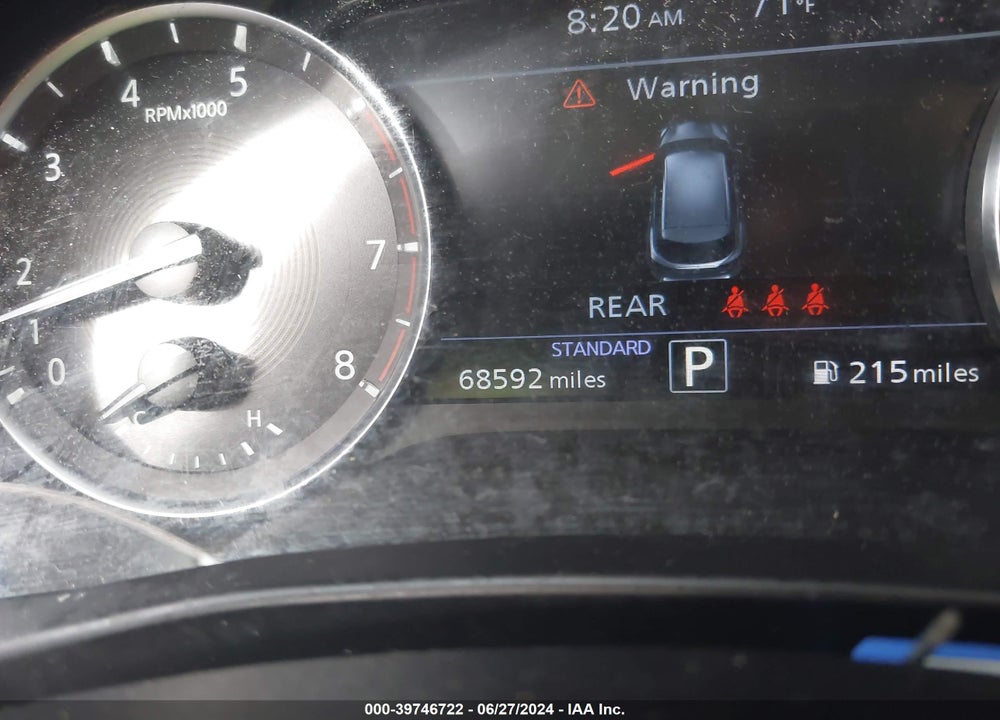 2020 INFINITI QX50 LUXE AWD VIN: 3PCAJ5M37LF112691