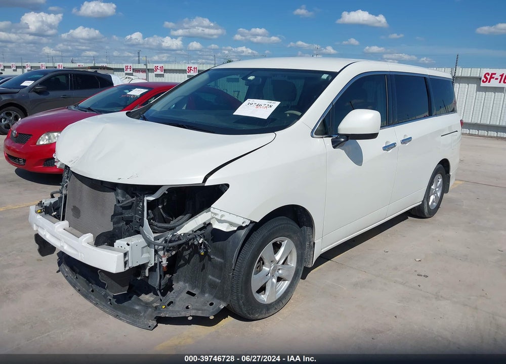 2015 NISSAN QUEST SV VIN: JN8AE2KP7F9127901