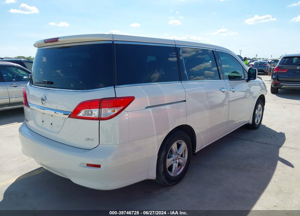 2015 NISSAN QUEST SV VIN: JN8AE2KP7F9127901