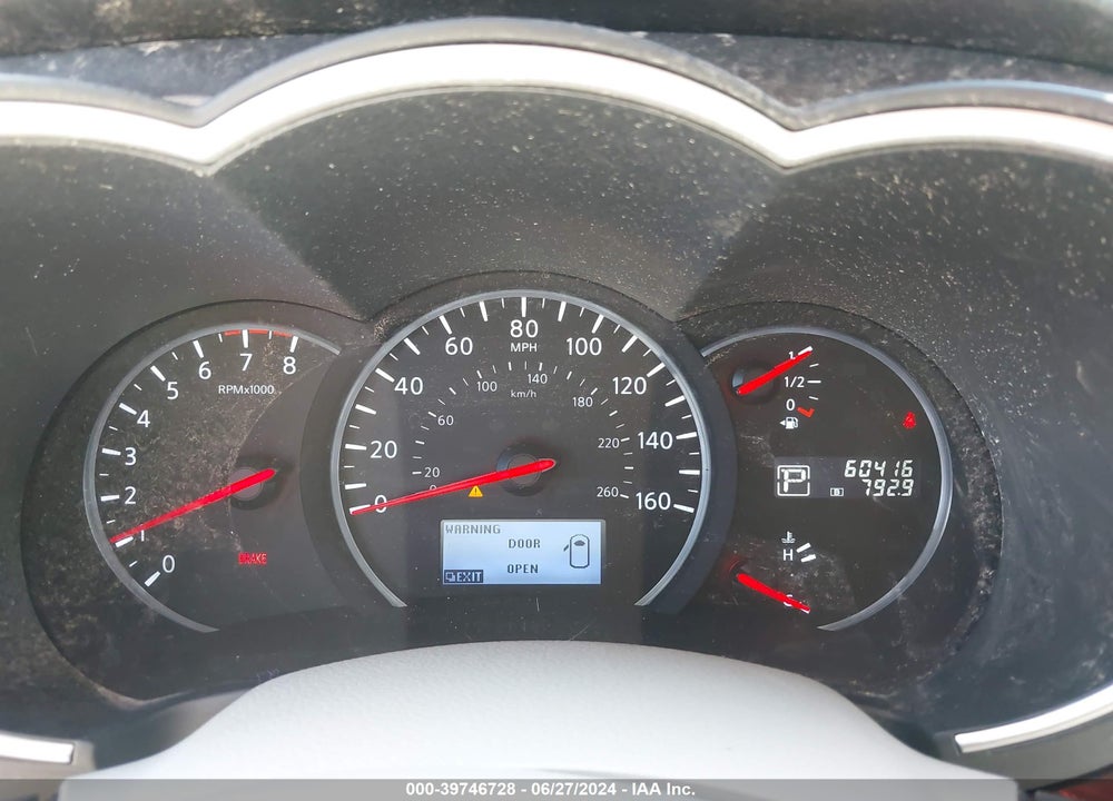 2015 NISSAN QUEST SV VIN: JN8AE2KP7F9127901