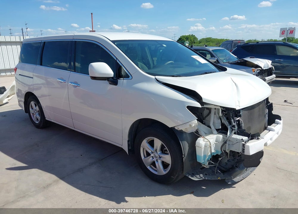 2015 NISSAN QUEST SV VIN: JN8AE2KP7F9127901