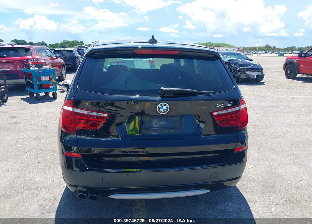 2014 BMW X3 XDRIVE28I VIN: 5UXWX9C50E0D09350