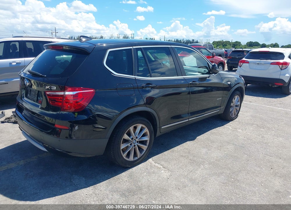 2014 BMW X3 XDRIVE28I VIN: 5UXWX9C50E0D09350