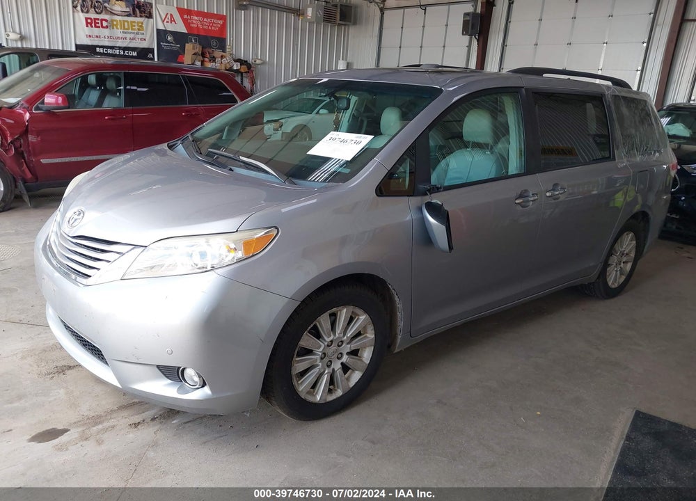 2011 TOYOTA SIENNA LIMITED VIN: 5TDDK3DC0BS004499