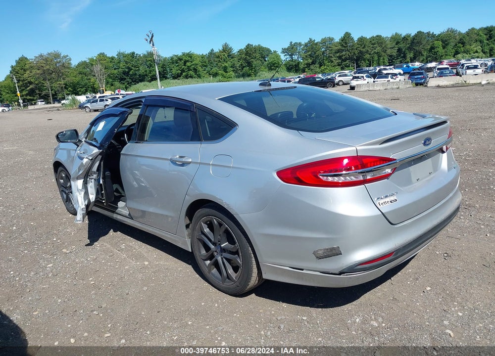 2018 FORD FUSION SE VIN: 3FA6P0HD7JR210096