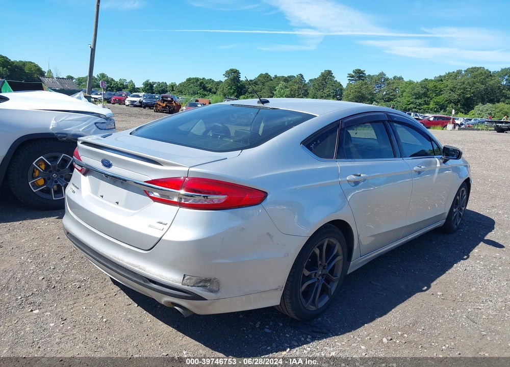 2018 FORD FUSION SE VIN: 3FA6P0HD7JR210096