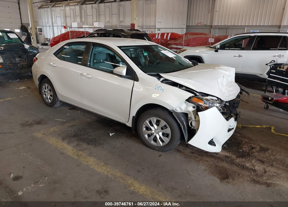 2018 TOYOTA COROLLA LE ECO VIN: 5YFBPRHEXJP757326