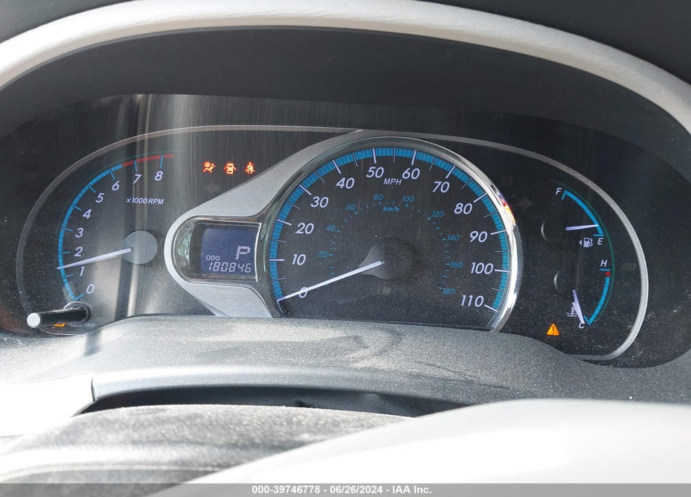 2012 TOYOTA SIENNA XLE V6 8 PASSENGER VIN: 5TDYK3DCXCS184318