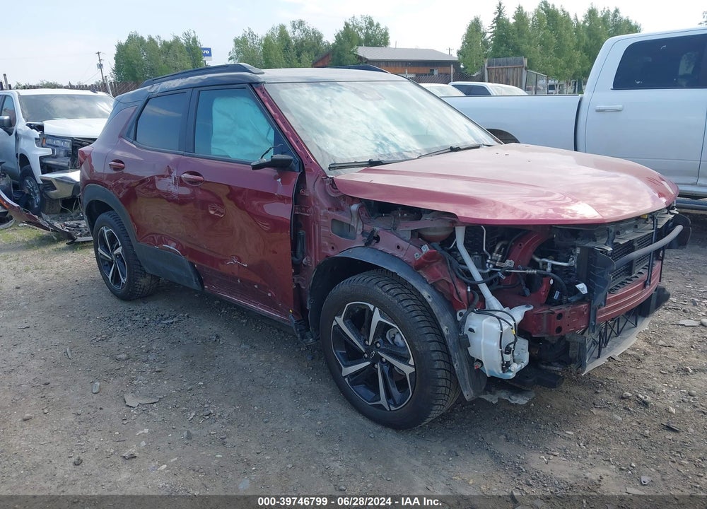 2022 CHEVROLET TRAILBLAZER AWD RS VIN: KL79MUSL1NB088611