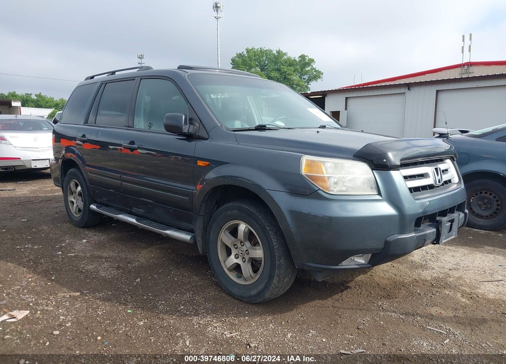 2006 HONDA PILOT EX-L VIN: 2HKYF18606H546860