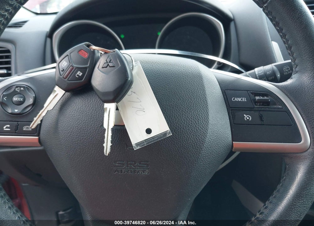 2014 MITSUBISHI OUTLANDER SPORT ES VIN: 4A4AP3AU4EE011525