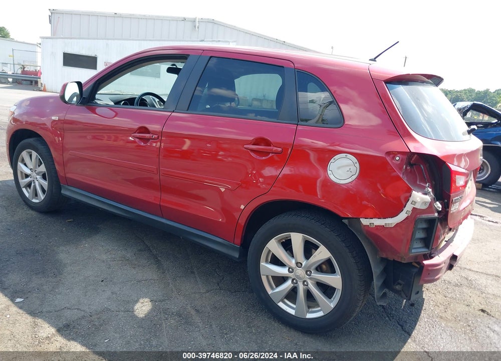 2014 MITSUBISHI OUTLANDER SPORT ES VIN: 4A4AP3AU4EE011525