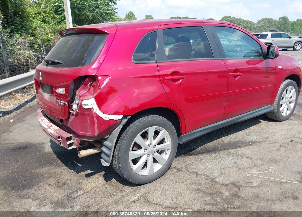 2014 MITSUBISHI OUTLANDER SPORT ES VIN: 4A4AP3AU4EE011525