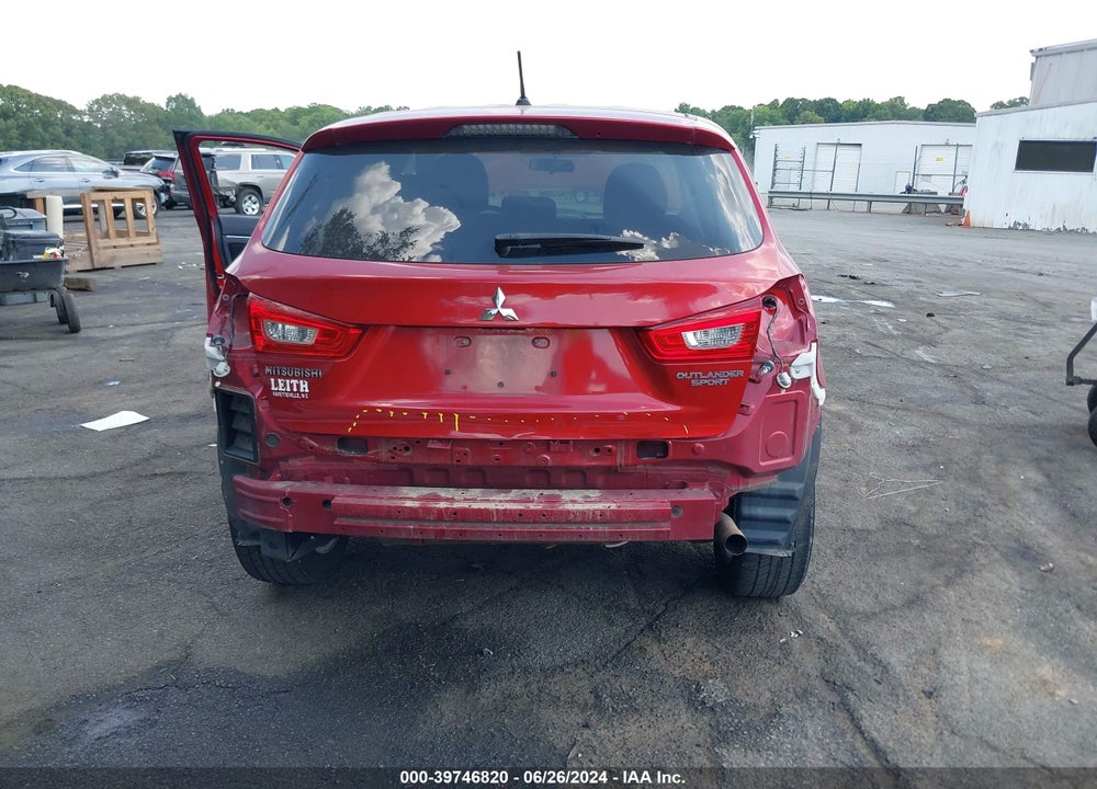 2014 MITSUBISHI OUTLANDER SPORT ES VIN: 4A4AP3AU4EE011525
