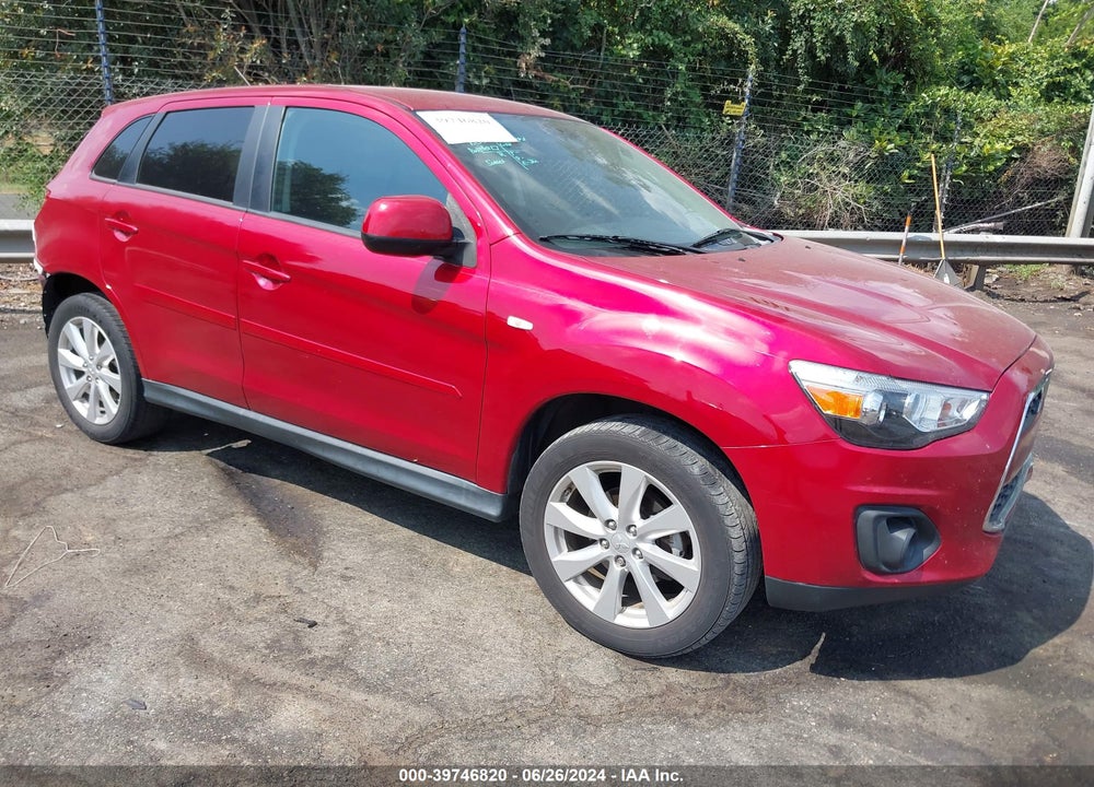 2014 MITSUBISHI OUTLANDER SPORT ES VIN: 4A4AP3AU4EE011525