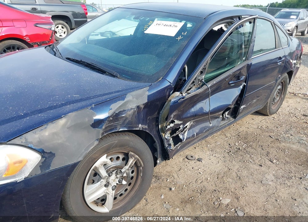 2011 CHEVROLET IMPALA LS VIN: 2G1WF5EK8B1254698