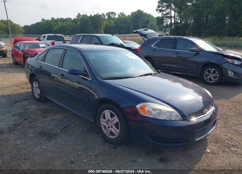 2011 CHEVROLET IMPALA LS VIN: 2G1WF5EK8B1254698