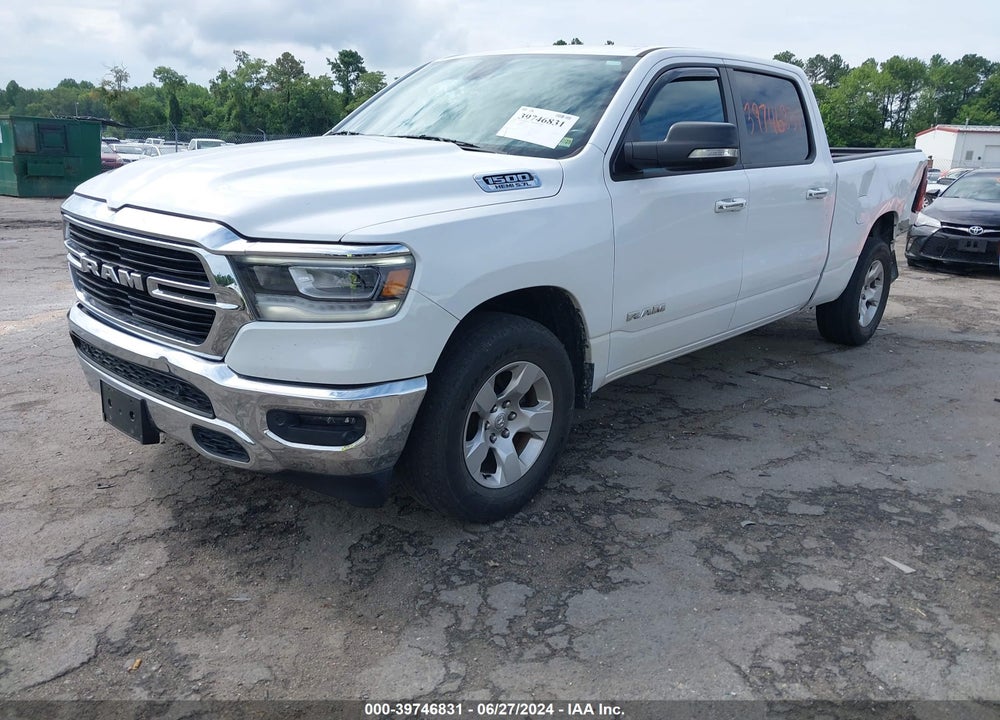 2019 RAM 1500 BIG HORN/LONE STAR 4X4 6'4 BOX VIN: 1C6SRFMT2KN733704
