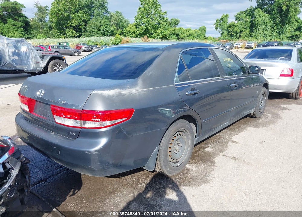 2004 HONDA ACCORD 2.4 LX VIN: 1HGCM56344A156009