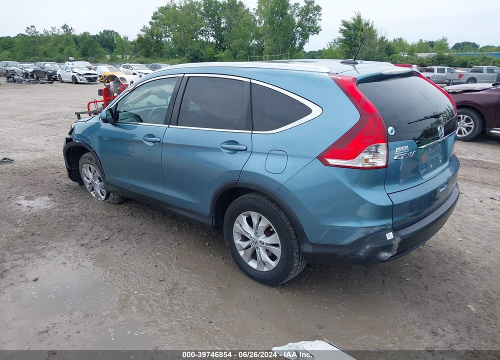2014 HONDA CR-V EX-L VIN: 2HKRM4H78EH603955