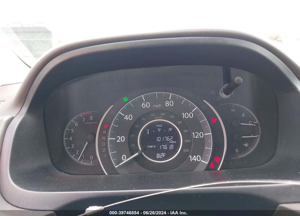 2014 HONDA CR-V EX-L VIN: 2HKRM4H78EH603955