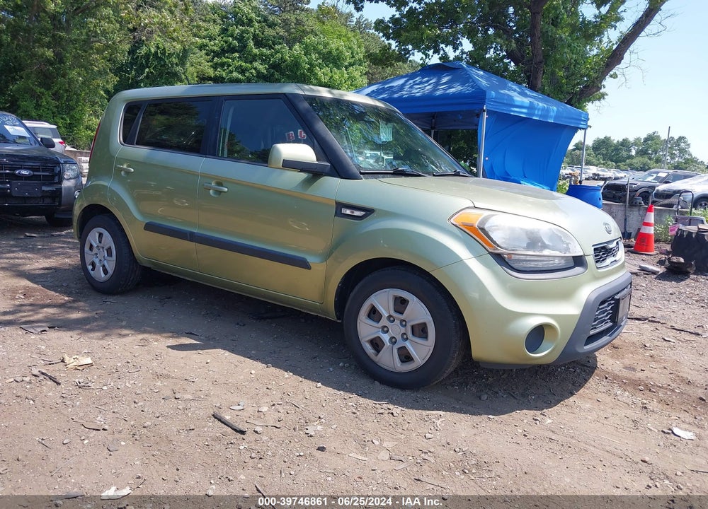 2012 KIA SOUL VIN: KNDJT2A50C7456500