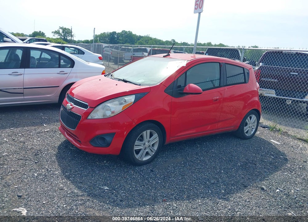 2014 CHEVROLET SPARK LS AUTO VIN: KL8CB6S99EC525658