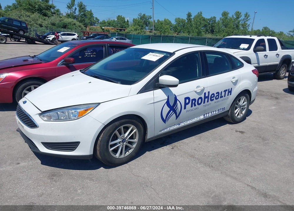 2018 FORD FOCUS SE VIN: 1FADP3F29JL286055
