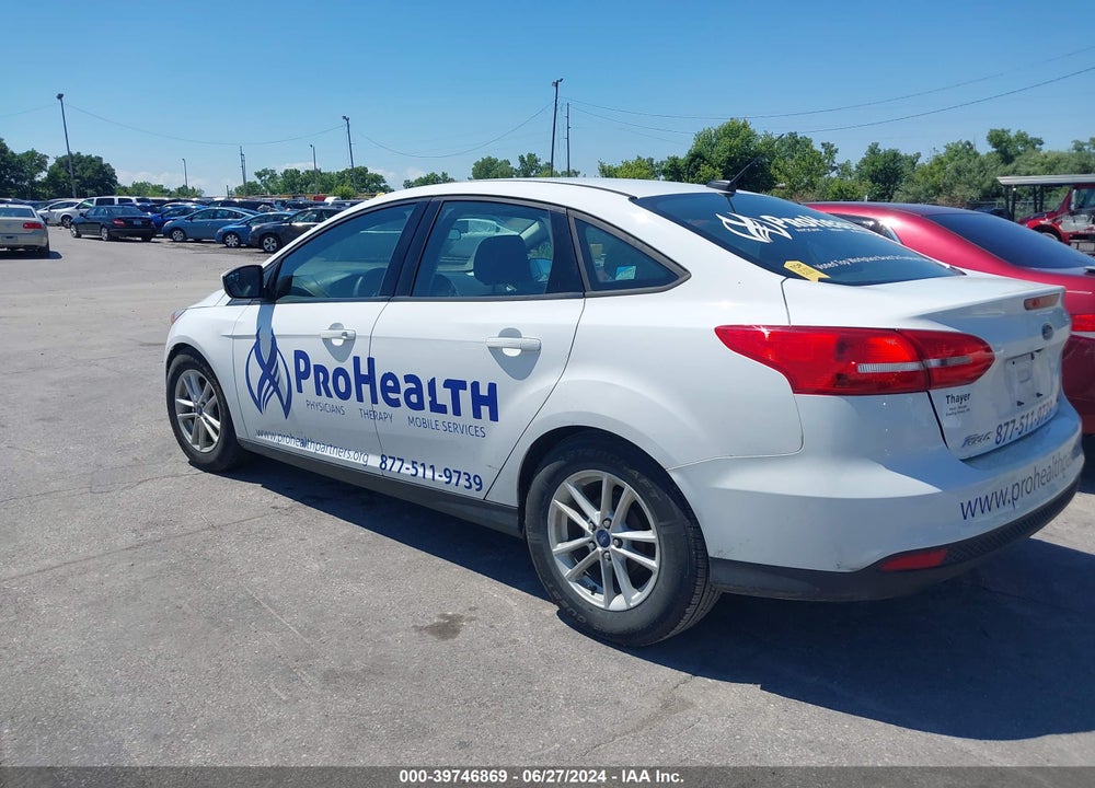 2018 FORD FOCUS SE VIN: 1FADP3F29JL286055