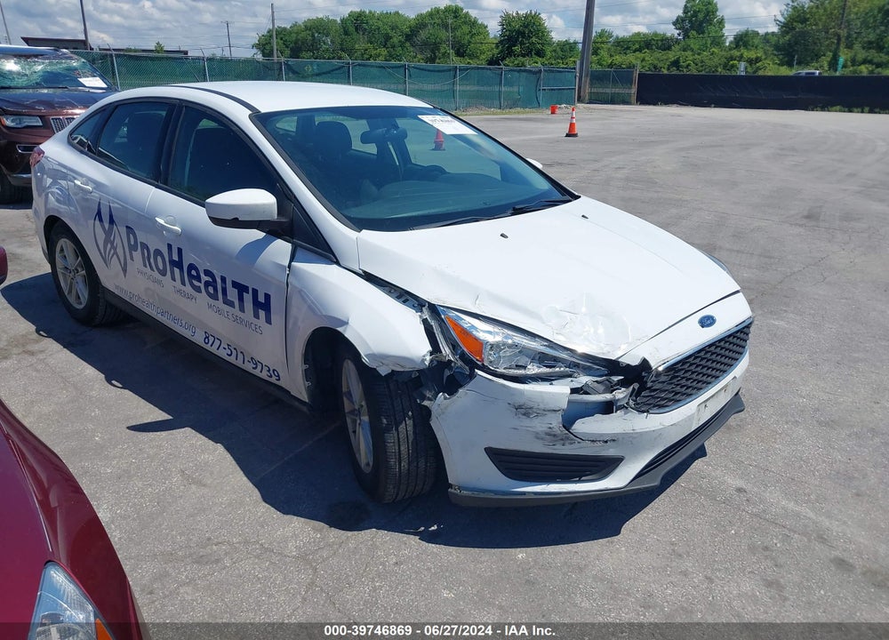 2018 FORD FOCUS SE VIN: 1FADP3F29JL286055