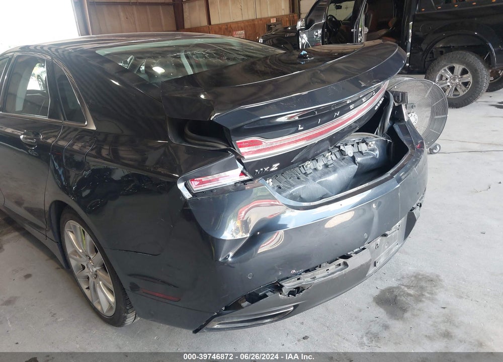 2014 LINCOLN MKZ VIN: 3LN6L2J9XER815772