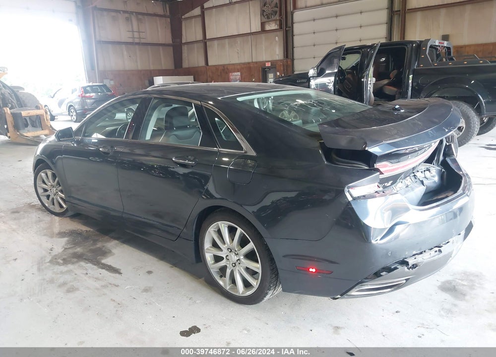 2014 LINCOLN MKZ VIN: 3LN6L2J9XER815772