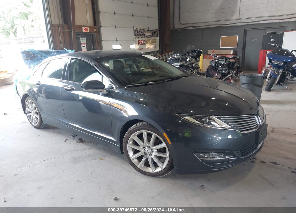 2014 LINCOLN MKZ VIN: 3LN6L2J9XER815772