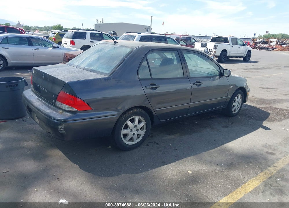 2002 MITSUBISHI LANCER LS VIN: JA3AJ36E92U074291