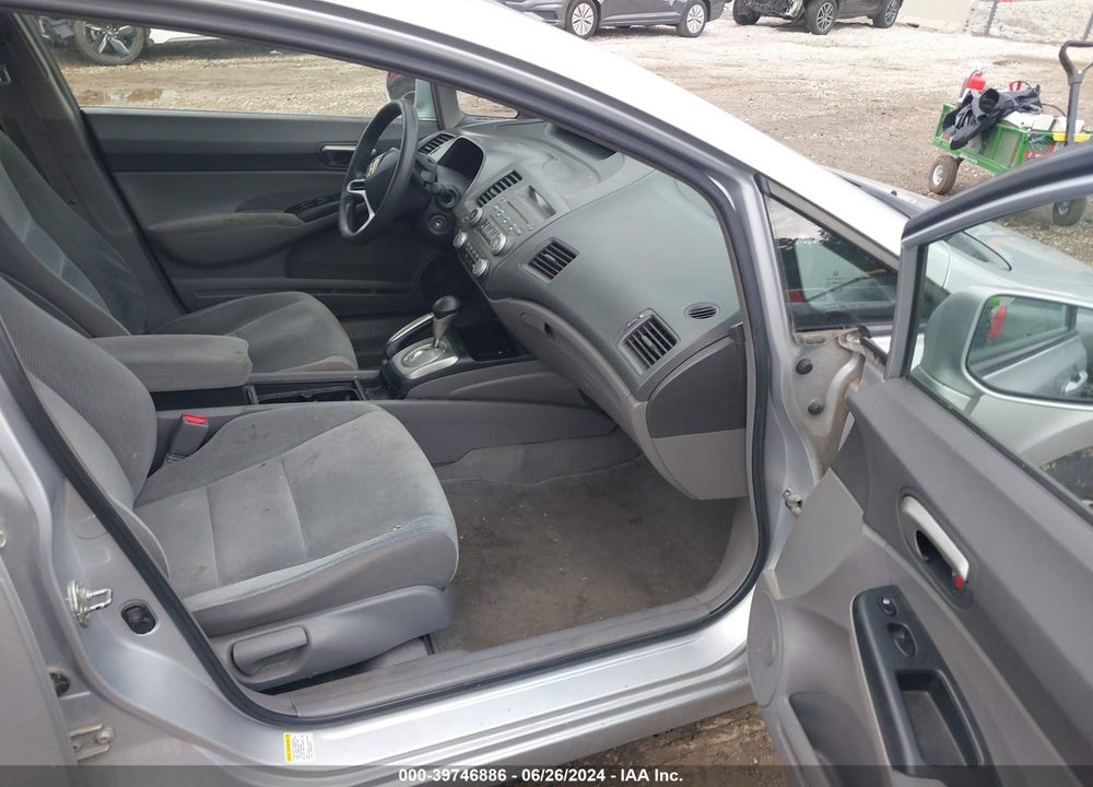 2009 HONDA CIVIC LX VIN: 19XFA16599E013768