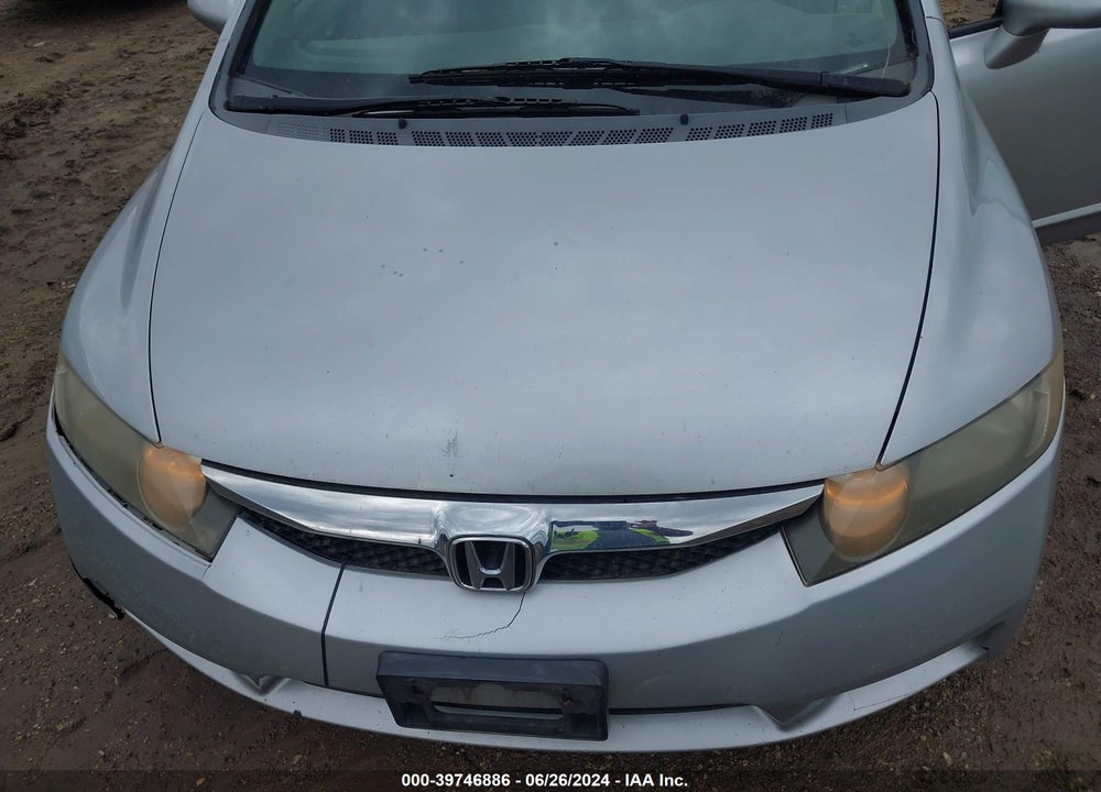 2009 HONDA CIVIC LX VIN: 19XFA16599E013768