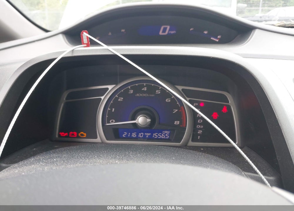 2009 HONDA CIVIC LX VIN: 19XFA16599E013768