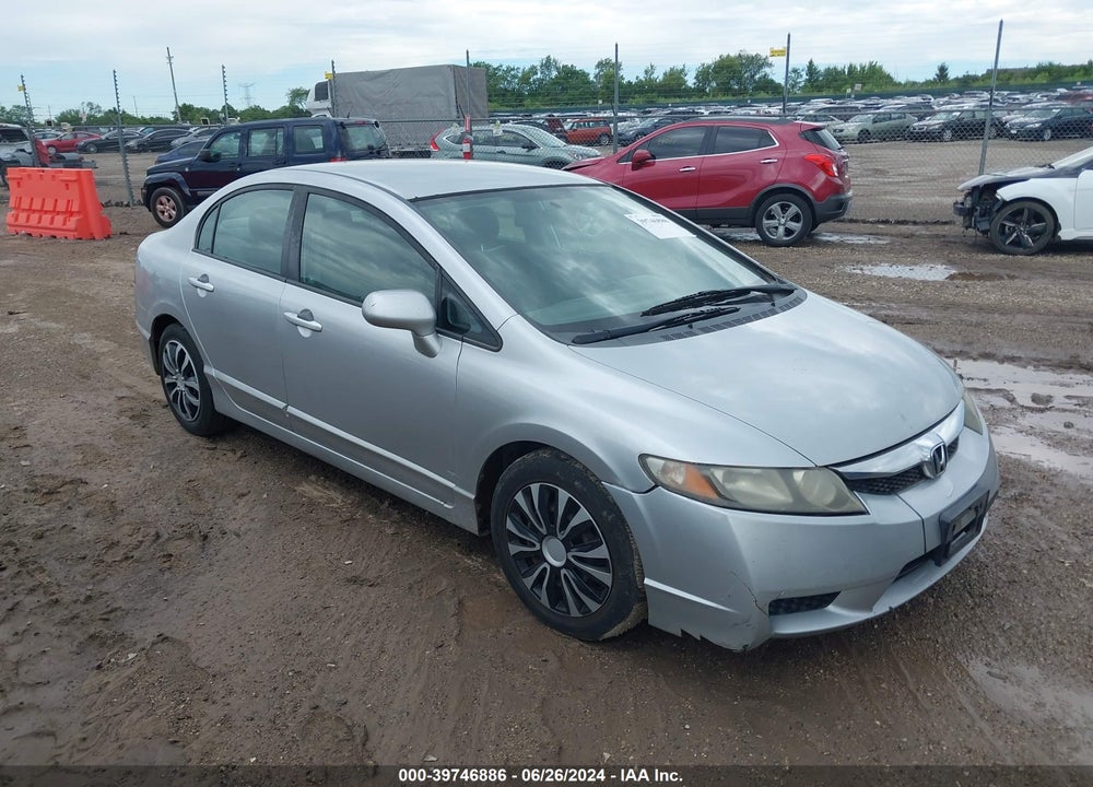 2009 HONDA CIVIC LX VIN: 19XFA16599E013768