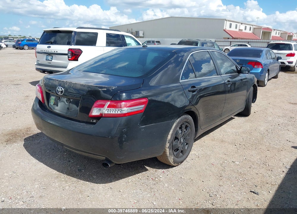 2010 TOYOTA CAMRY LE VIN: 4T1BF3EK7AU092992