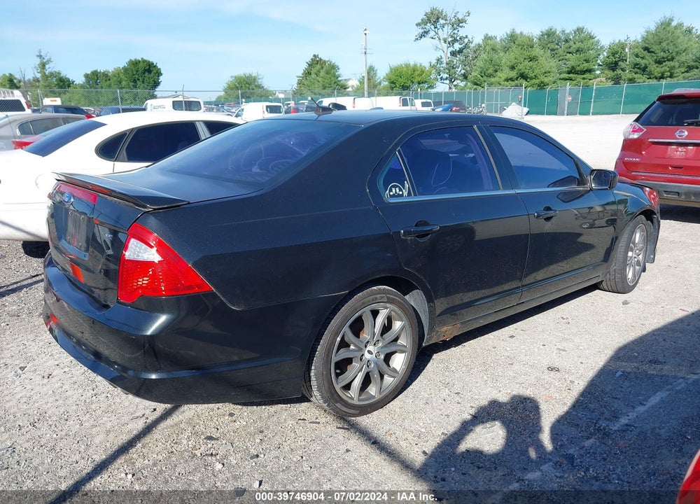 2011 FORD FUSION SE VIN: 3FAHP0HA4BR153565