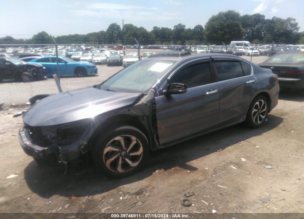 2016 HONDA ACCORD EX-L VIN: 1HGCR2F9XGA132922