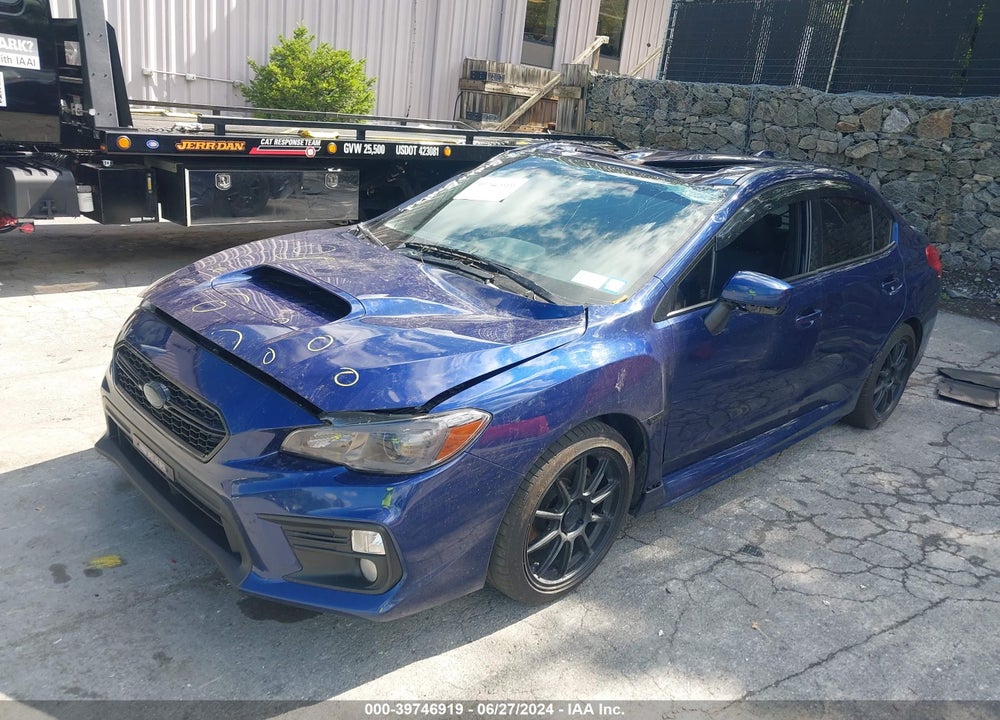 2021 SUBARU WRX PREMIUM VIN: JF1VA1C64M9822557