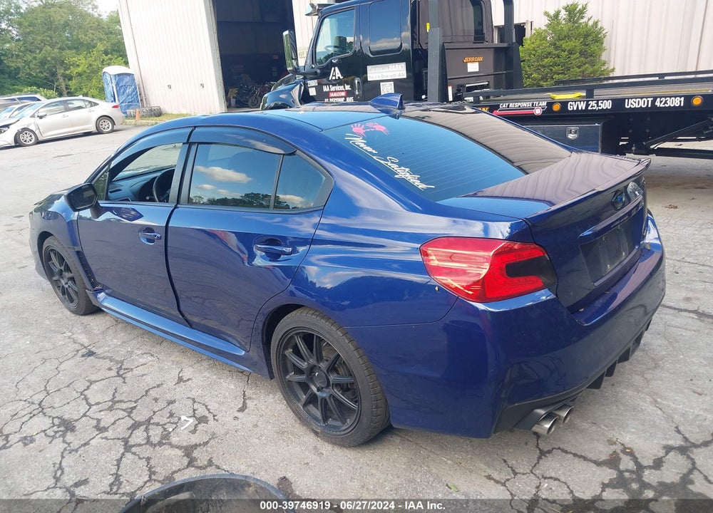 2021 SUBARU WRX PREMIUM VIN: JF1VA1C64M9822557