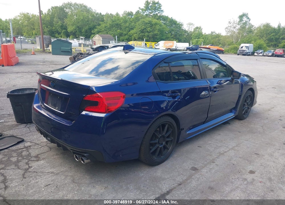 2021 SUBARU WRX PREMIUM VIN: JF1VA1C64M9822557